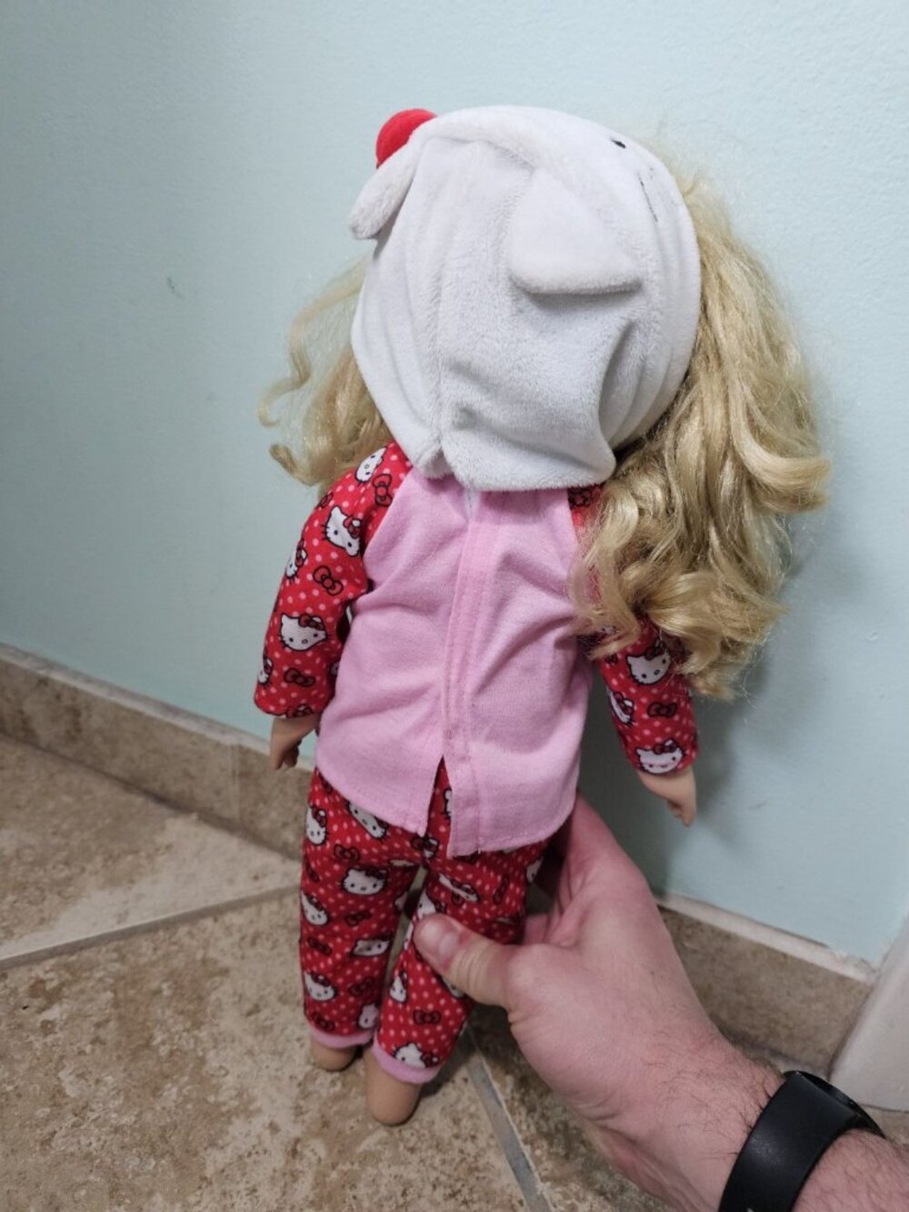 My Life As Hello Kitty Blonde Hair 18" Toddler Fashion Doll Rare - Picture 4 of 5